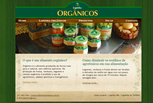 Lapinha orgânicos