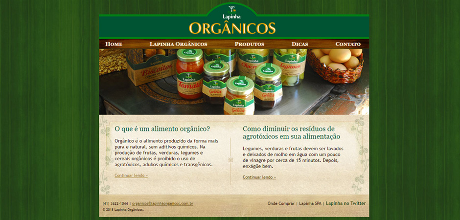 Lapinha orgânicos
